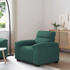 Armchair Dark Green 100x81x84 cm Fabric