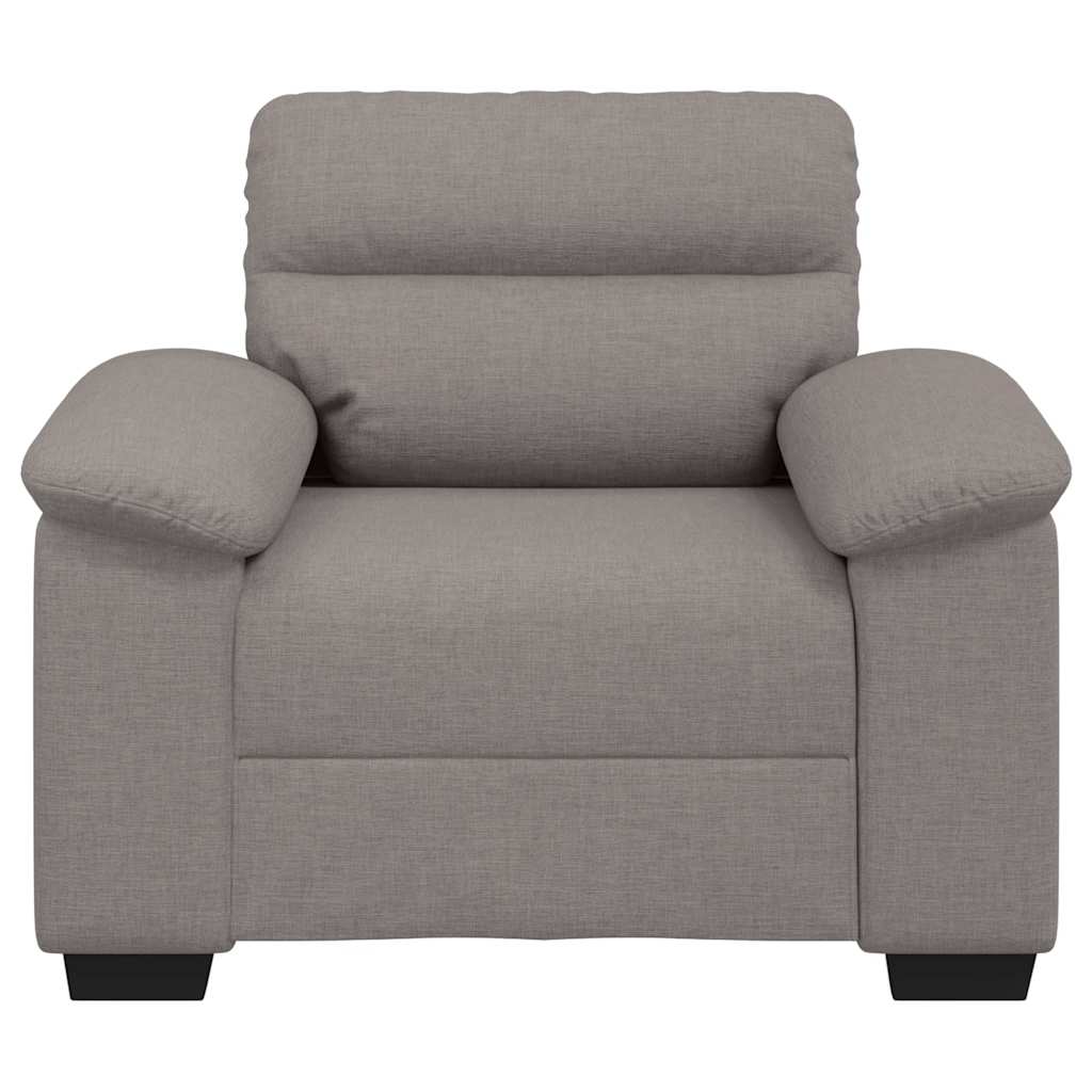 Sofastoel Taupe 100x81x84 cm Stof