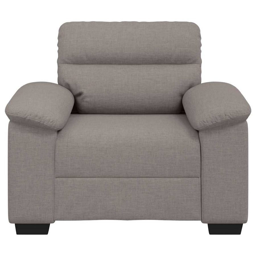 Sofastoel Taupe 100x81x84 cm Stof