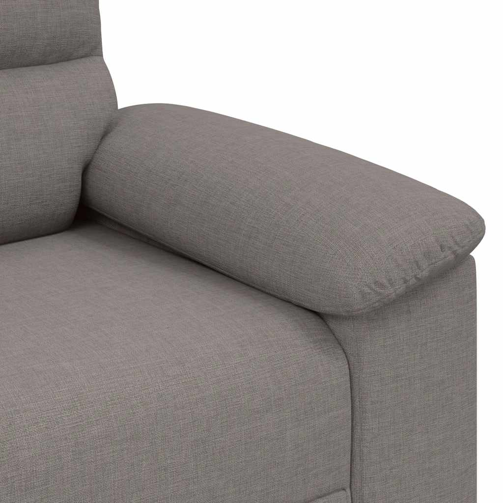 Sofastoel Taupe 100x81x84 cm Stof