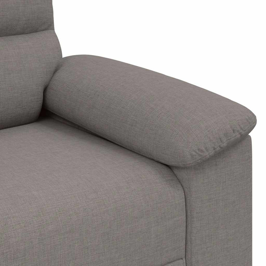 Sofastoel Taupe 100x81x84 cm Stof