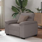 Armchair Taupe 100x81x84 cm Fabric