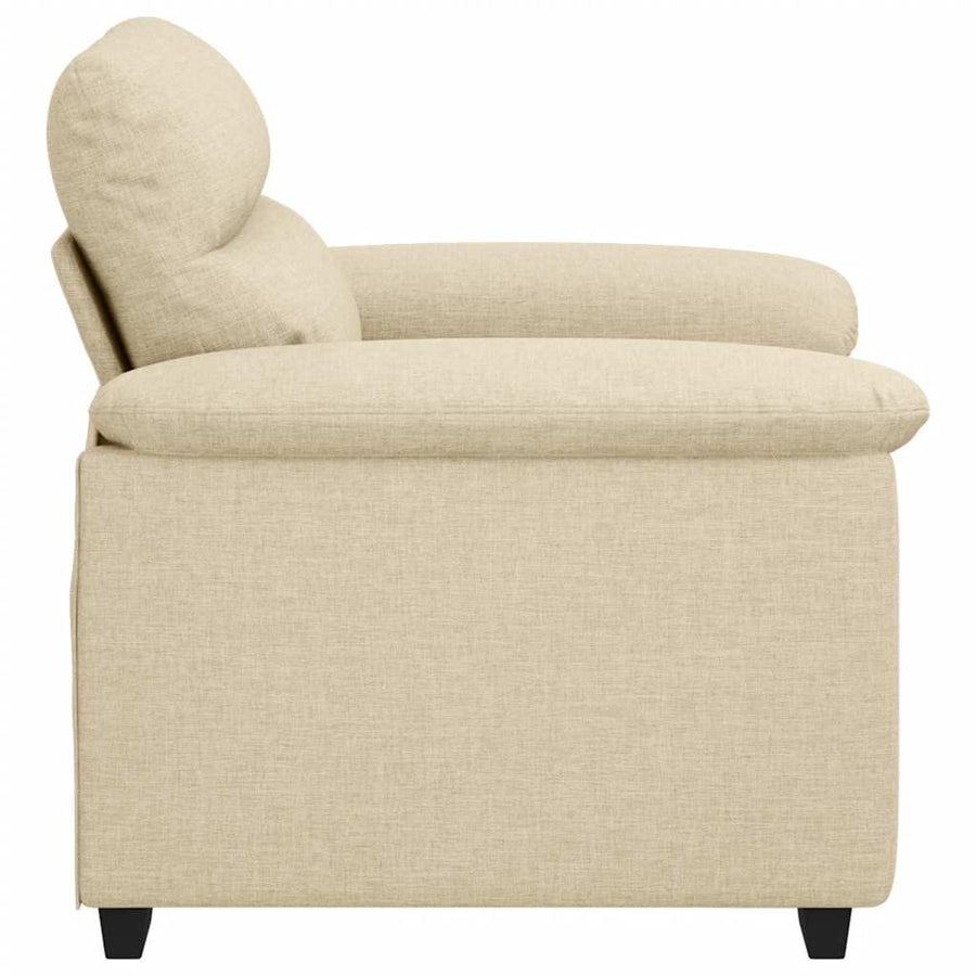 Sofastoel Crème 100x81x84 cm Stof