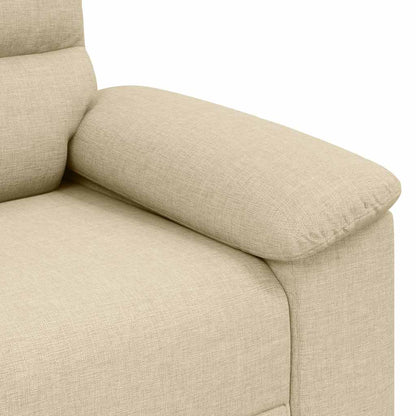 Sofastoel Crème 100x81x84 cm Stof