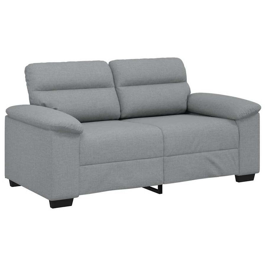 2-Zitsbank Stof 120 cm Lichtgrijs