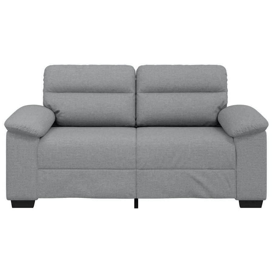 2-Zitsbank Stof 120 cm Lichtgrijs