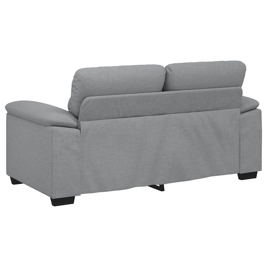 2-Zitsbank Stof 120 cm Lichtgrijs