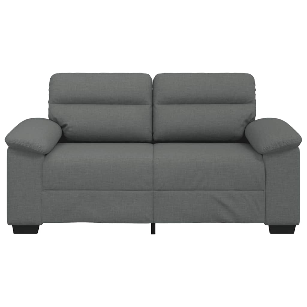 2-Zitsbank Stof 120 cm Donkergrijs