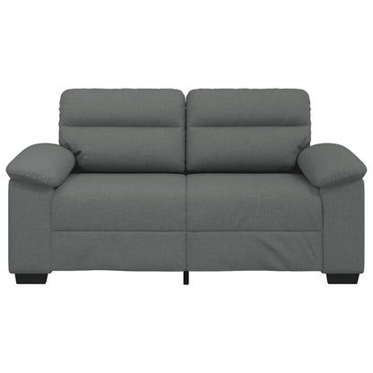 2-Zitsbank Stof 120 cm Donkergrijs