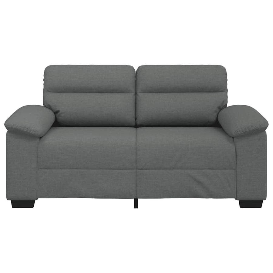 2-Zitsbank Stof 120 cm Donkergrijs