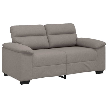 2-zitsbank Taupe 160x81x84 cm Stof