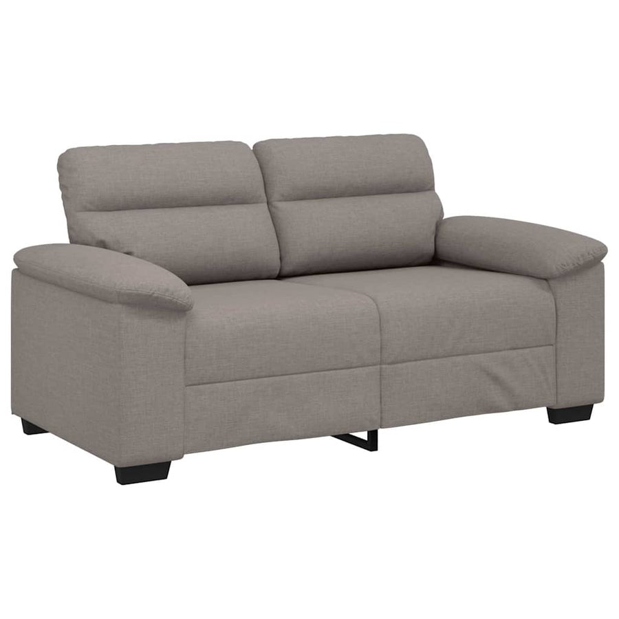 2-zitsbank Taupe 160x81x84 cm Stof