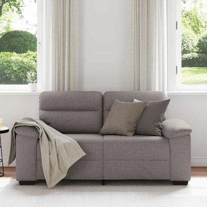 2-zitsbank Taupe 160x81x84 cm Stof