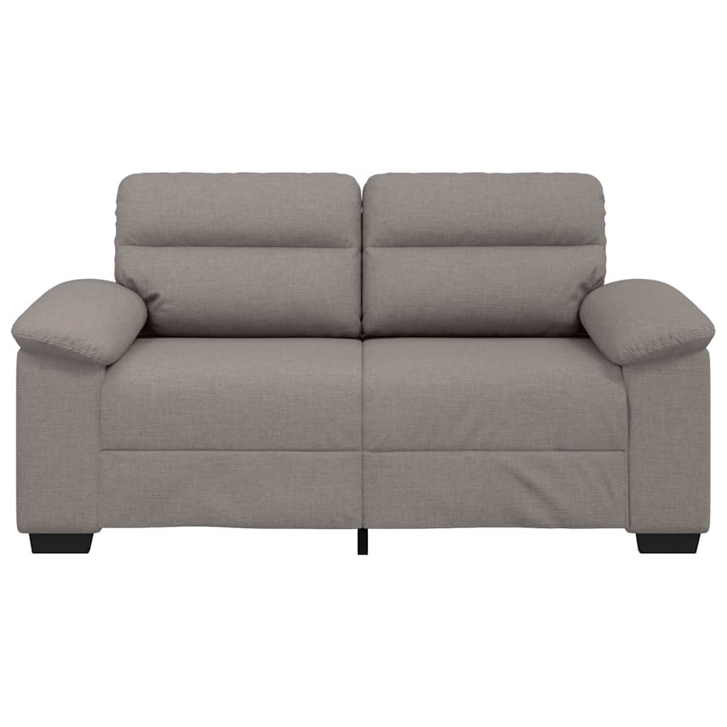 2-zitsbank Taupe 160x81x84 cm Stof