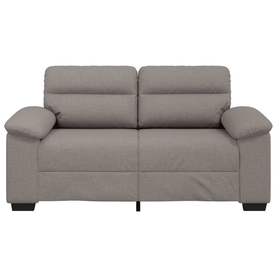 2-zitsbank Taupe 160x81x84 cm Stof
