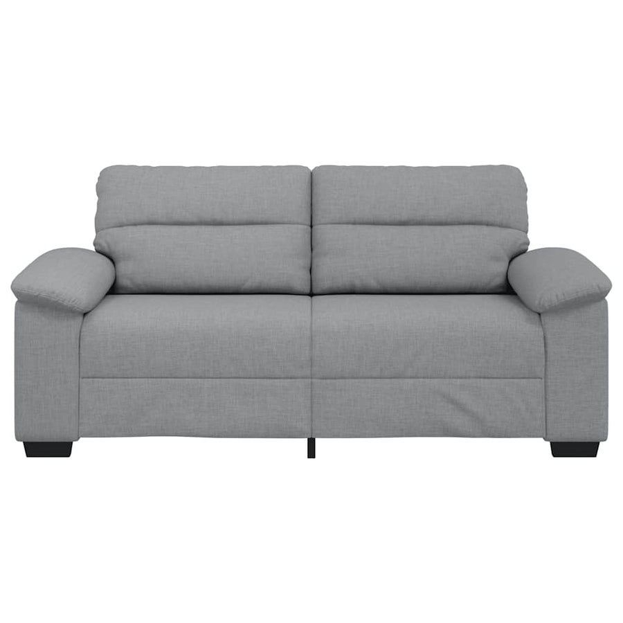 2-Zitsbank Stof 140 cm Lichtgrijs