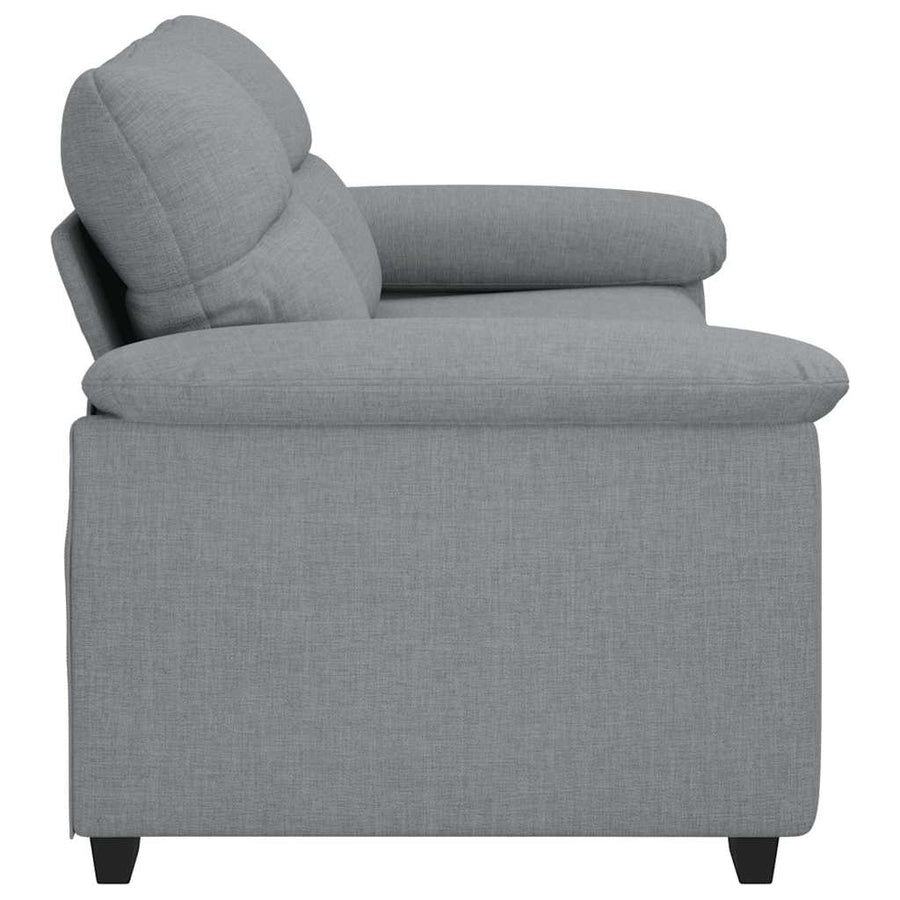 2-Zitsbank Stof 140 cm Lichtgrijs