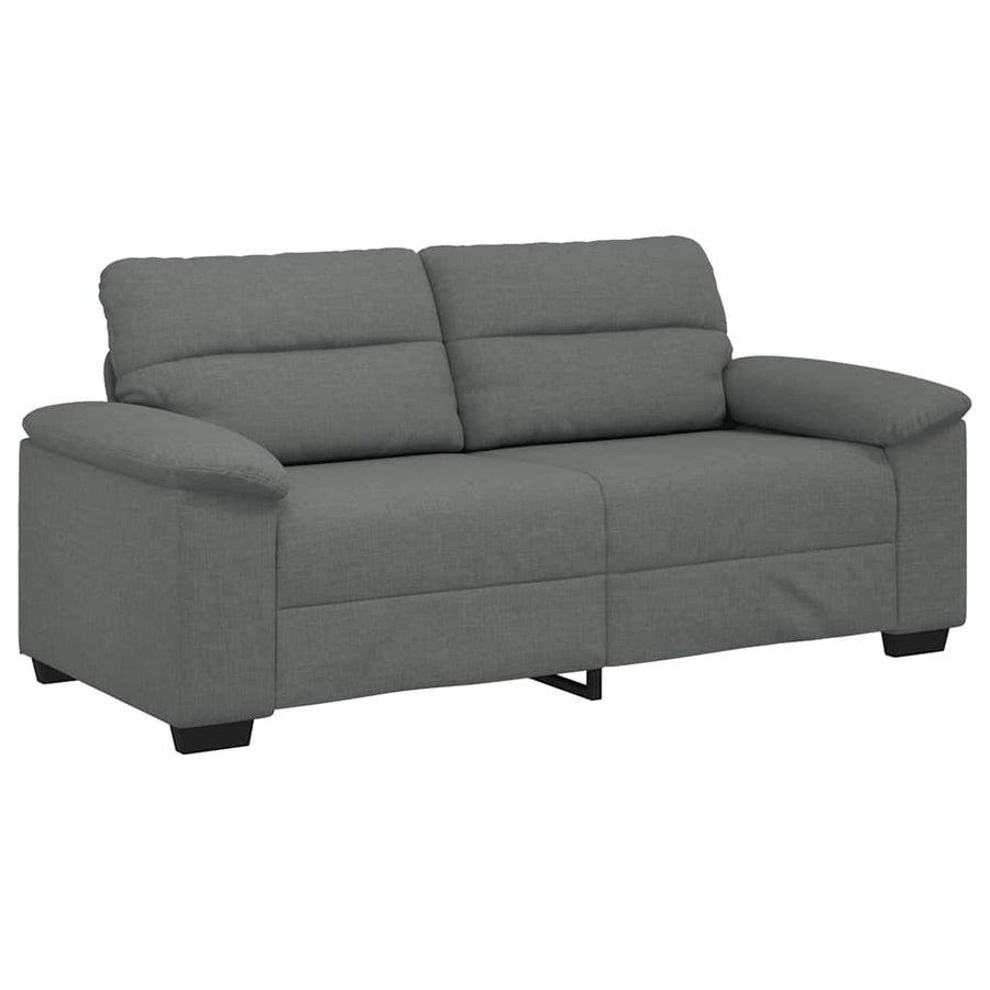 2-Zitsbank Stof 140 cm Donkergrijs