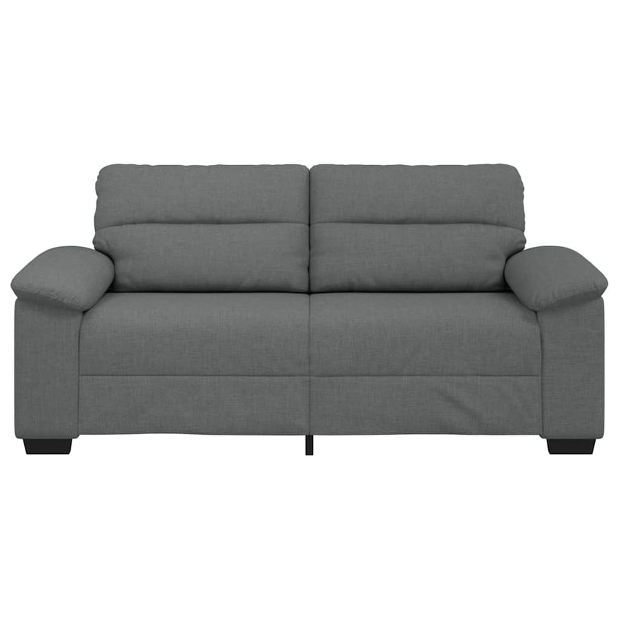 2-Zitsbank Stof 140 cm Donkergrijs