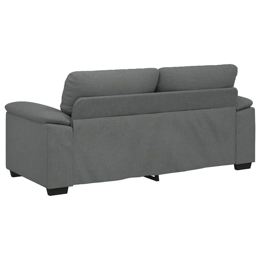 2-Zitsbank Stof 140 cm Donkergrijs