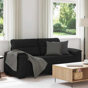 2-zitsbank 180x81x84 cm stof zwart