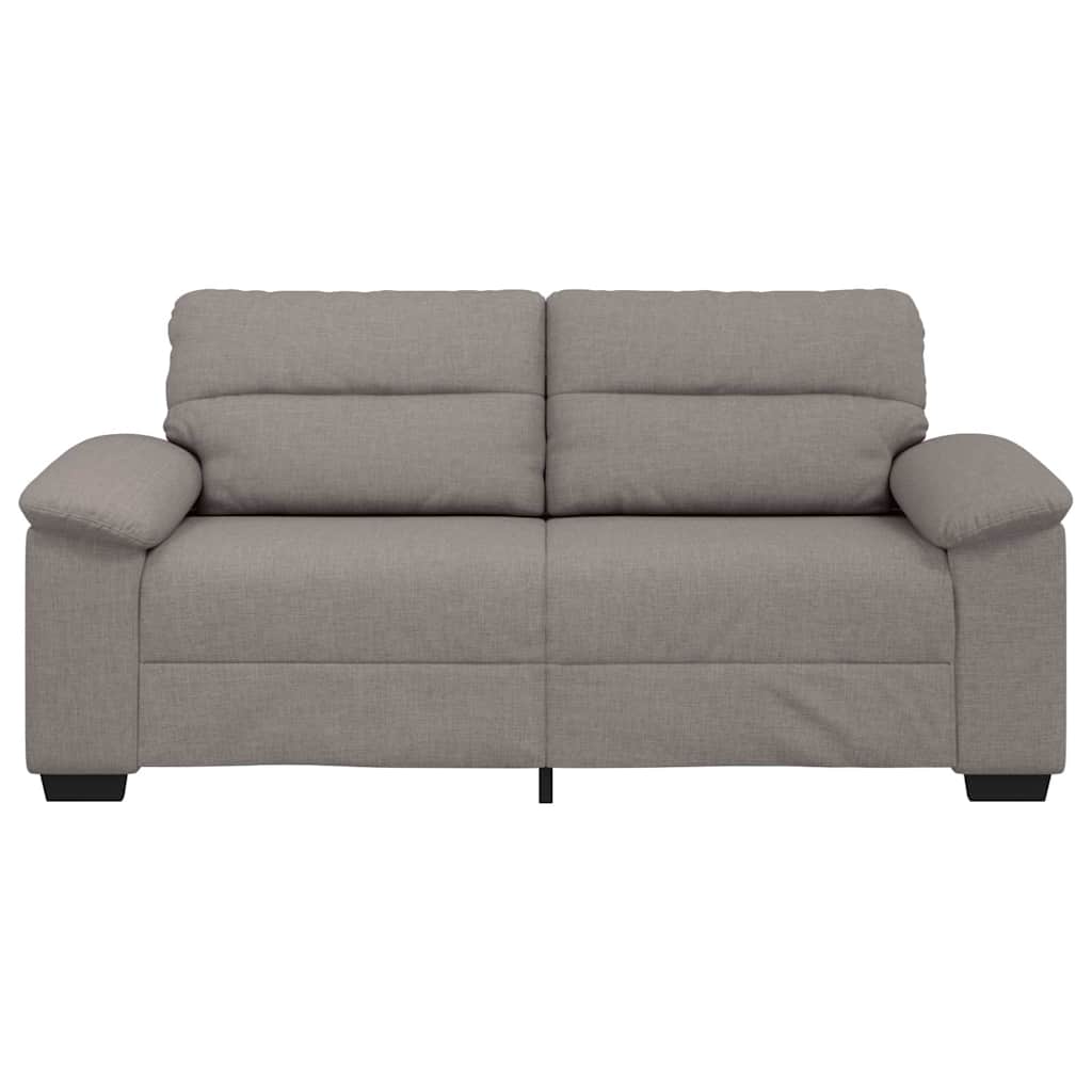 2-zitsbank Taupe 180x81x84 cm Stof