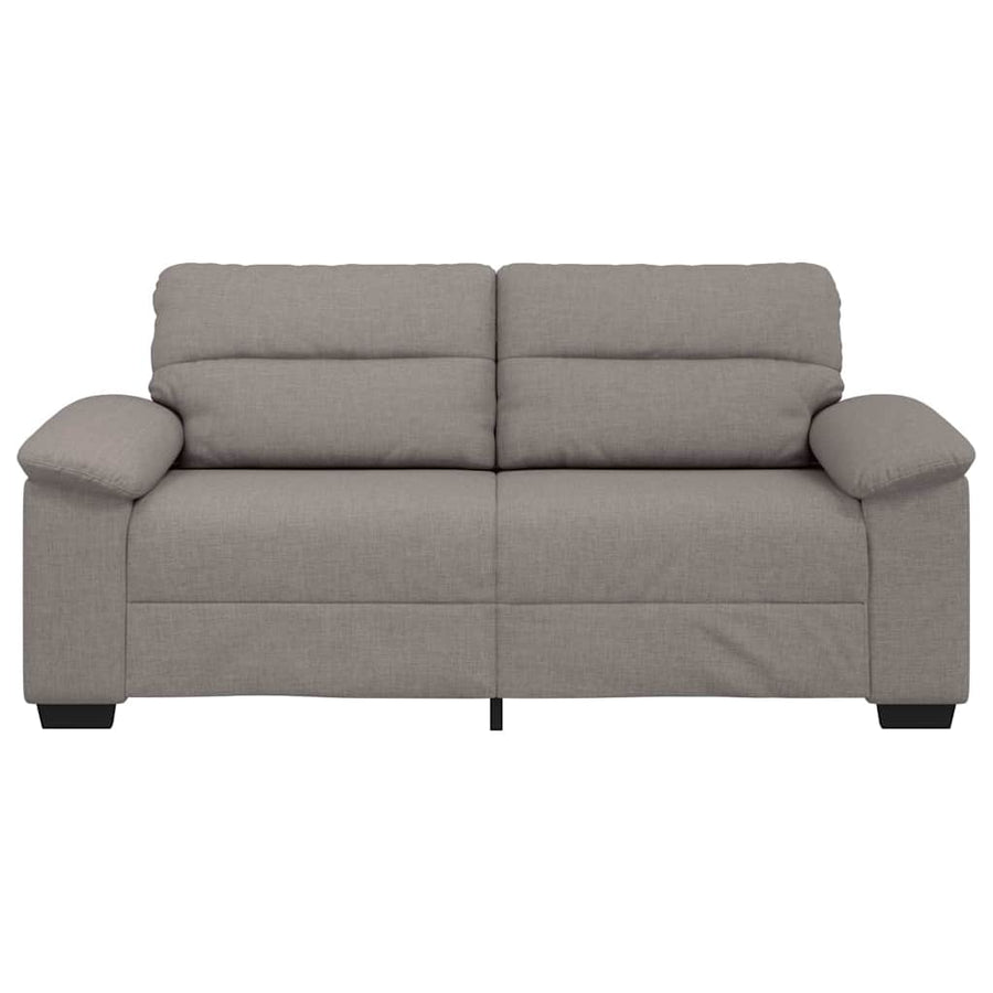 2-zitsbank Taupe 180x81x84 cm Stof