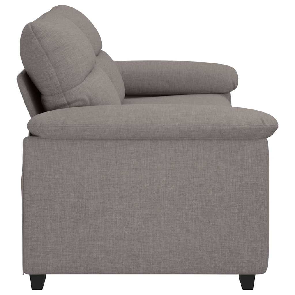 2-zitsbank Taupe 180x81x84 cm Stof