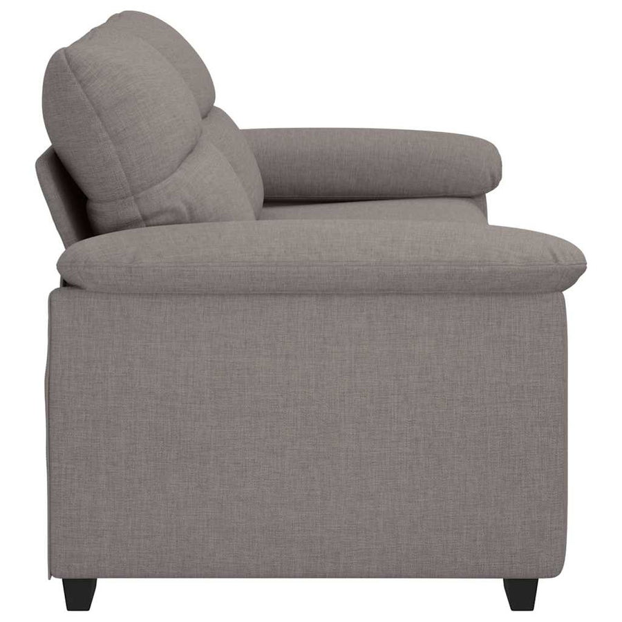 2-zitsbank Taupe 180x81x84 cm Stof