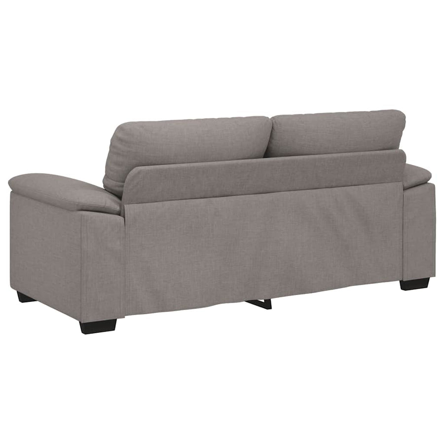 2-zitsbank Taupe 180x81x84 cm Stof