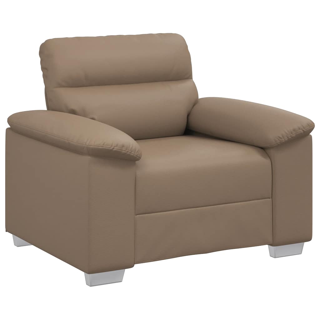 Fauteuil Kunstleer 60 cm Cappuccino