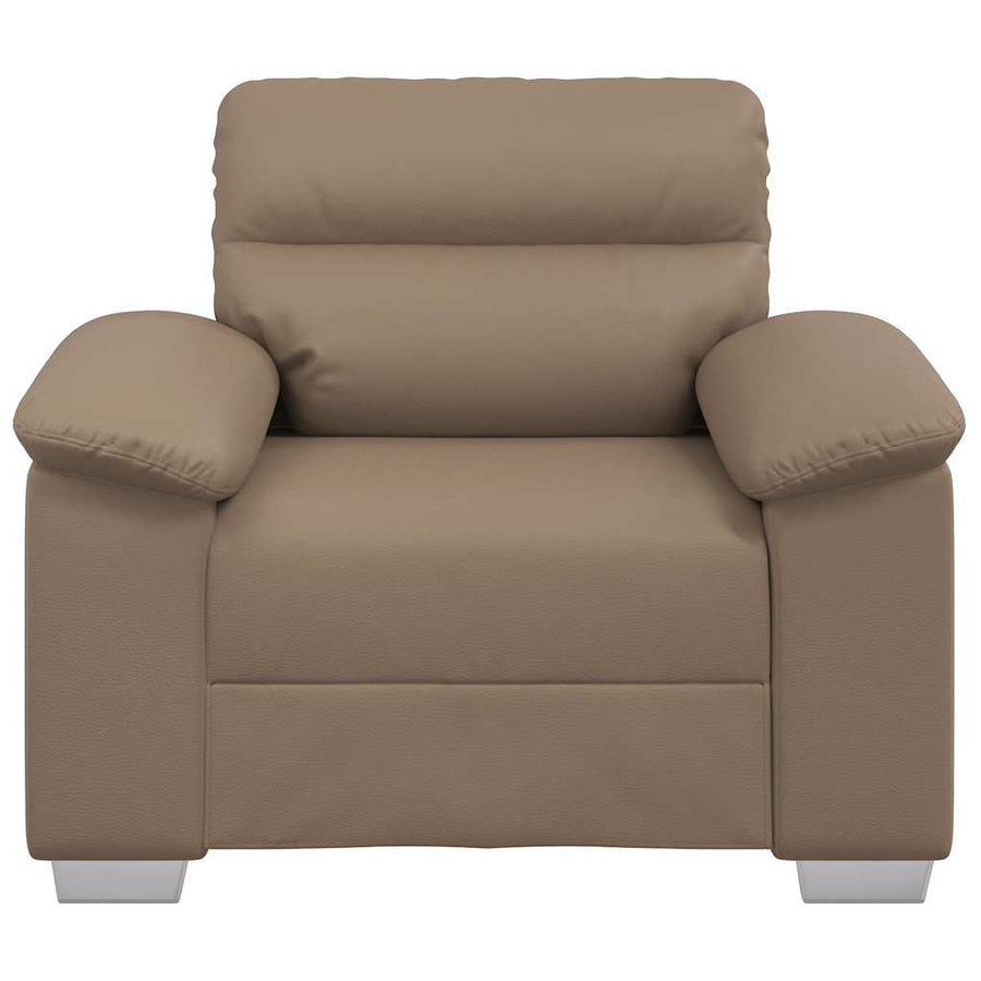 Fauteuil Kunstleer 60 cm Cappuccino