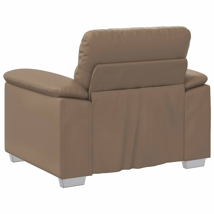Fauteuil Kunstleer 60 cm Cappuccino