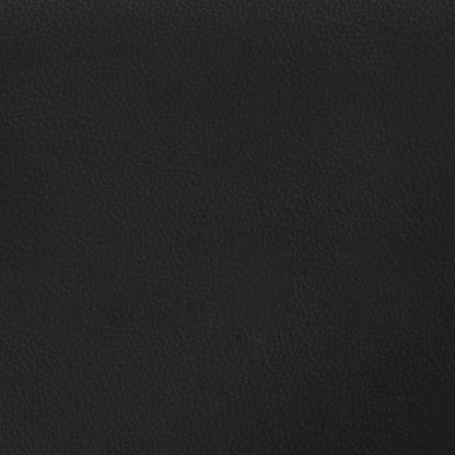 Fauteuil Kunstleer 60 cm Zwart