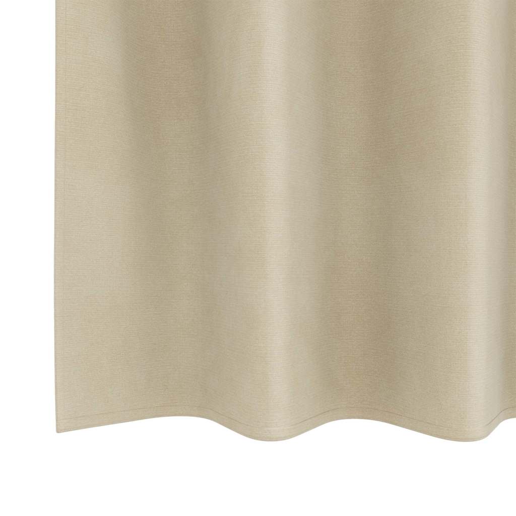 Verduisterende gordijnen 2 pcs Crème 140 x 260 cm Fluweel
