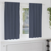 Verduisterende gordijnen antraciet 175x140 cm 2 stuks