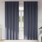 Verduisterende gordijnen 2 stuks 225x140 cm antraciet