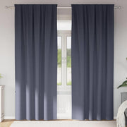 Verduisterende gordijnen 2 stuks 225x140 cm antraciet