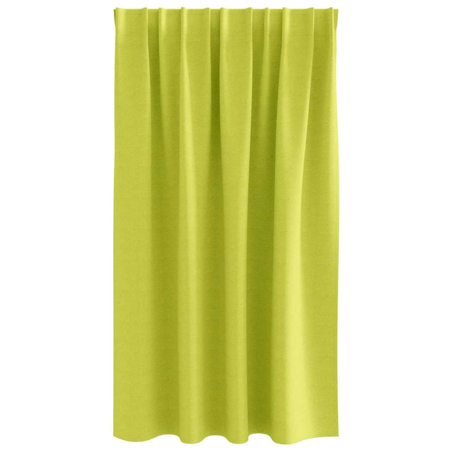 Zwart-out Gordijnen met Ringen 2 pcs Groen 140 x 140 cm