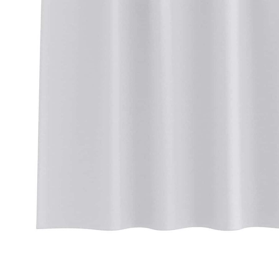 Gordijnen met gordijnen 2 pcs Lichtgrijs Polyester
