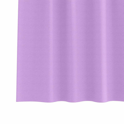 Gordijnen met gordijnen 2 pcs Paars Polyester