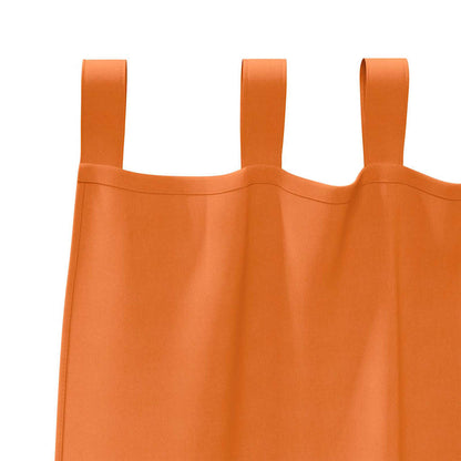 Gordijnen met gordijnen 2 pcs Feloranje Polyester