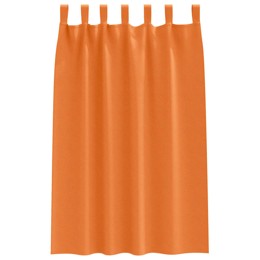 Gordijnen met gordijnen 2 pcs Feloranje Polyester