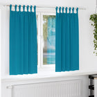 Verduisterende gordijnen 2 stuks turquoise 175x140 cm