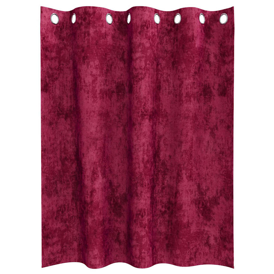 Velvet Gordijnen 2 pcs Wijnrood 140 x 140 cm Fluweel