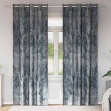 Velvet Gordijnen 2 pcs Zilvergrijs 225 x 140 cm Fluweel