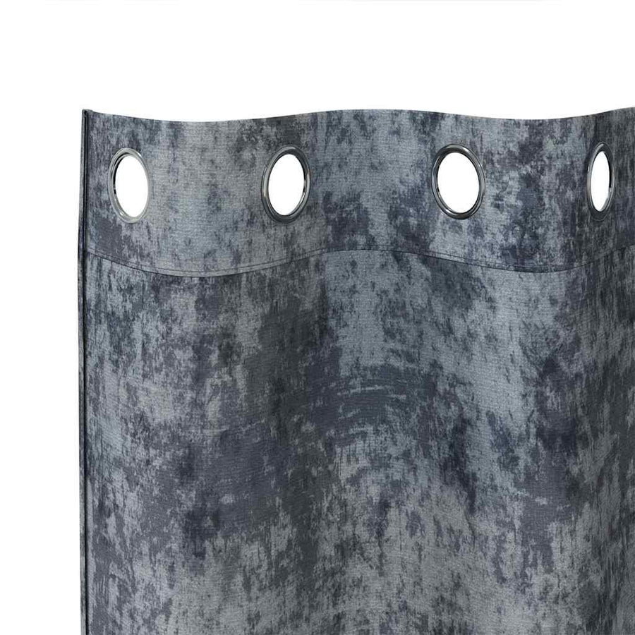 Velvet Gordijnen 2 pcs Zilvergrijs 260 x 140 cm Fluweel