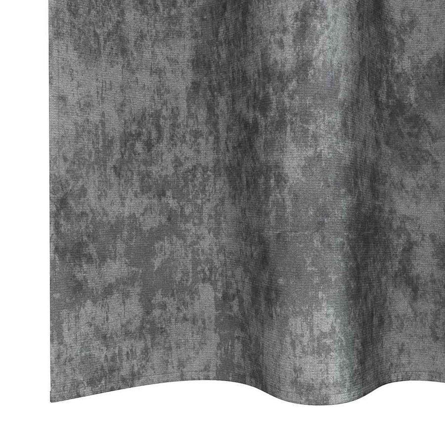 Velvet Gordijnen met gordijnen 2 pcs Grijs 260 x 140 cm Fluweel