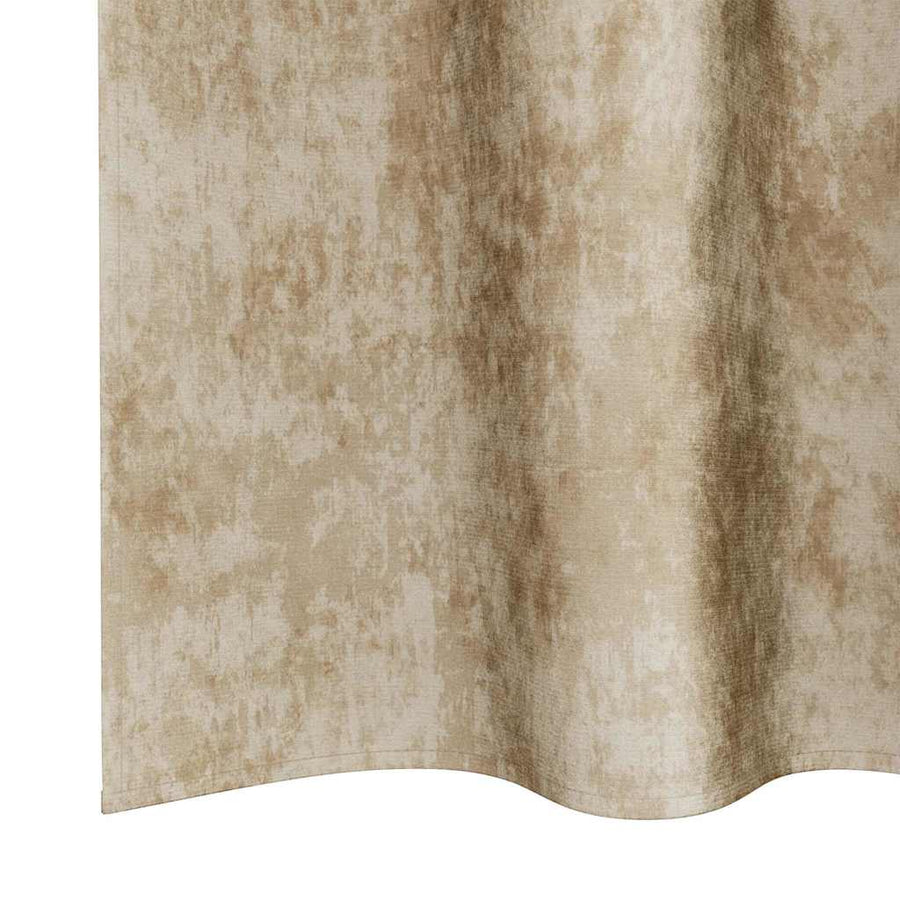 Velvet Gordijnen met gordijnen 2 pcs Crème 225 x 140 cm Fluweel