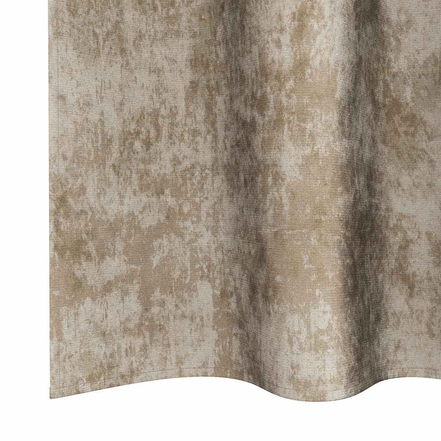 Velvet Gordijnen 2 pcs champagne 175 x 140 cm Fluweel